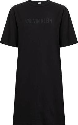 Calvin Klein Naisten Yömekko, K-CK SS NIGHTSHIRT Musta