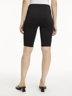 Calvin Klein women shortsit, TECHNICAL KNIT BIKE SHORTS Musta