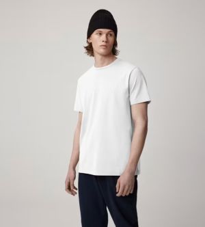 Canada Goose miesten t-paita, EMERSEN T-SHIRT Valkoinen