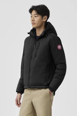 Canada Goose Miesten Untuvatakki, LODGE HOODIE Musta