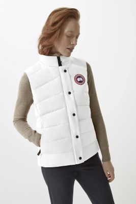 Canada Goose Naisten Liivi, FREESTYLE VEST Luonnonvalkoinen