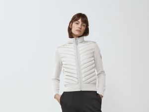 Canada Goose Naisten Kevytuntuvatakki, HYBRIDGE KNIT JACKET Vaalea Beige