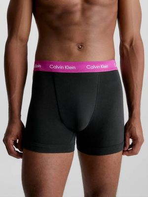 Calvin Klein Miesten Bokserit, Trunk 3-Pack Musta