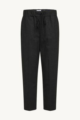 Claire Naisten Housut TIBA PANT WOOL FLANEL Grafiitti