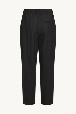 Claire Naisten Housut TIBA PANT WOOL FLANEL Grafiitti