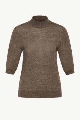 Claire Naisten Neule, PRANA KNIT Ruskeanharmaa