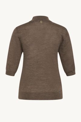 Claire Naisten Neule, PRANA KNIT Ruskeanharmaa