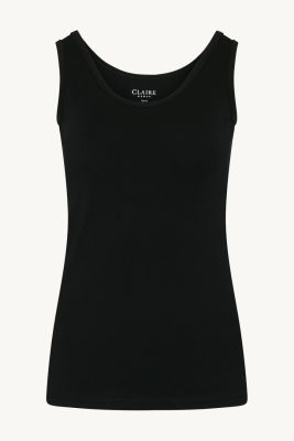 Claire Naisten Toppi CLAIRE TANK TOP Musta