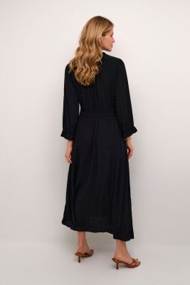 Culture Naisten Mekko, CUELLAS LONG DRESS Black