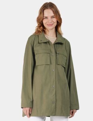 Didriksons naisten takki, LEXIE WNS JACKET Khaki