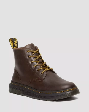 Dr. Martens Miesten Maiharit, CREWSON CHUKKA LIGHT AND COMFY Tummanruskea