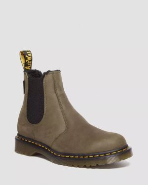 Dr. Martens Miesten Nilkkurit, 2976 ARCHIVE PULL UP Armeijanvihreä