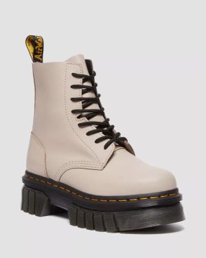 Dr. Martens Naisten Kengät, AUDRICK 8 EYE BOOT Hiekka