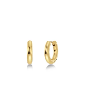 Edblad korvakorut, CHUNKY HOOPS S GOLD Kullankeltainen