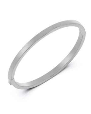 Edblad rannekoru, FAVE BANGLE STEEL Hopeanharmaa