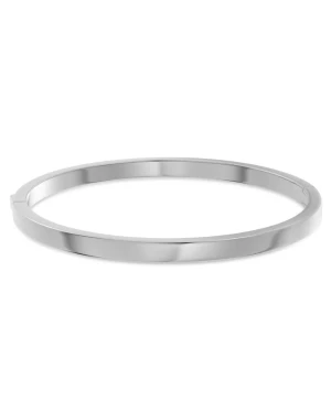 Edblad rannekoru, FAVE BANGLE STEEL Hopeanharmaa