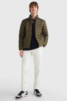 Tommy Hilfiger, Miesten Kevytvanutakki, CORE PACKABLE JACKET NOS Armeijanvihreä