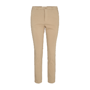 Freequent Naisten Housut, SOLVEJ ANKLE PANT Vaalea Beige