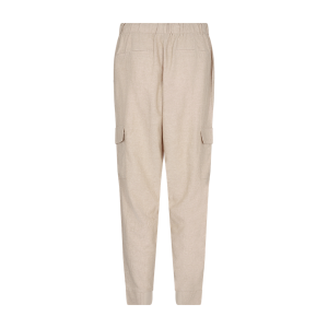 Freequent Naisten Kesähousut, LAVA PANTS Vaalea Beige