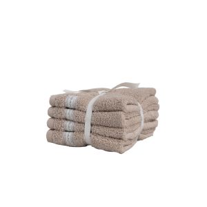 Gant Käsipyyhkeet, K-PREMIUM TOWEL 30X30 4-PACK Vaalea Beige