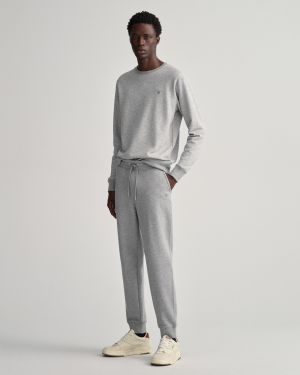 Gant, Miesten Collegehousut, Original Sweat Pants  Tummanharmaa