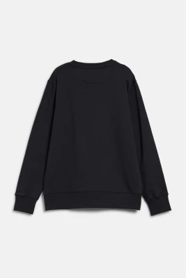 Gant Miesten Collegepusero, EMBOSSED C-NECK SWEAT Musta