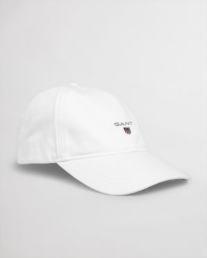 Gant Miesten Lippis GANT TWILL CAP Valkoinen