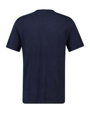 Gant miesten pikee, PIQUE SS T-SHIRT Tummansininen