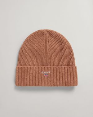 Gant Miesten Pipo, Wool Lined Beanie Beige