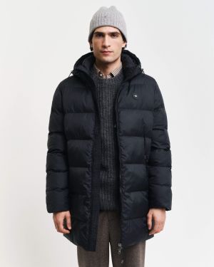 Gant Miesten Talvitakki, ACTIVE CLOUD MID LENGTH Musta