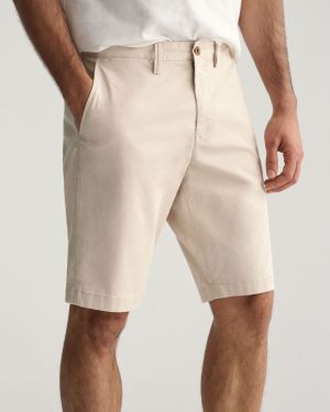 Gant miesten tvillishortsit, RELAXED TWILL SHORTS Beige