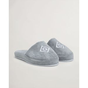 Gant Naisten Kylpytossut PREMIUM G SLIPPERS Tummanharmaa