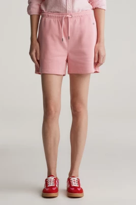 Gant naisten shortsit, REG SHIELD SHORTS Vaaleanpunainen