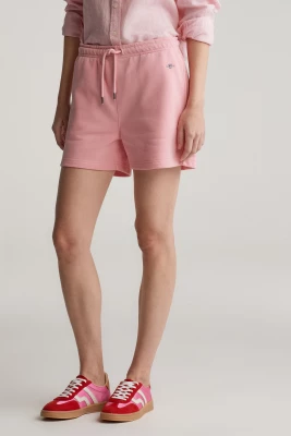 Gant naisten shortsit, REG SHIELD SHORTS Vaaleanpunainen