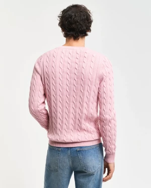 Gant neule, COTTON CABLE Pinkki