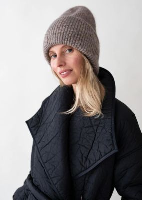 Gauhar Helsinki naisten pipo,MOHAIR BEANIE OATMEAL Hiekka