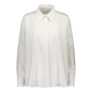 Gauhar Naisten Pusero, CLASSIC COTTON SHIRT Valkoinen