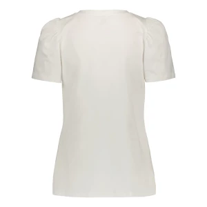 Gauhar Naisten T-Paita, PUFF T-SHIRT WHITE Valkoinen