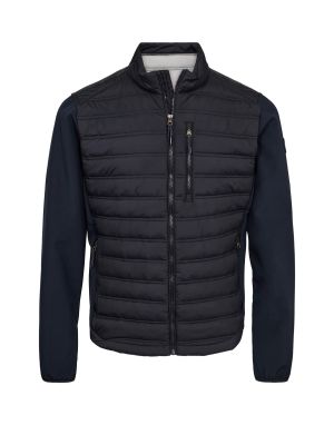 Gino marcello miesten hybriditakki, HYBRID JACKET Tummansininen