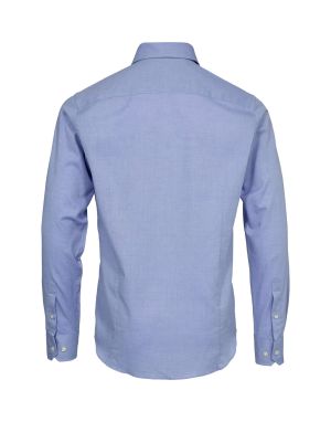 Gino marcello Miesten Kauluspaita, K SHIRT L/S MODERN FIT Sininen