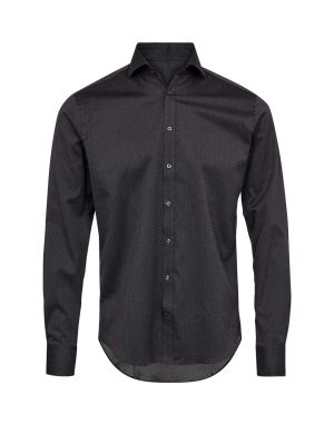 Gino marcello Miesten Kauluspaita, K SHIRT L/S MODERN FIT Tummansininen