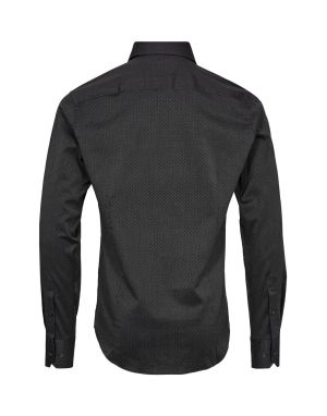 Gino marcello Miesten Kauluspaita, K SHIRT L/S MODERN FIT Tummansininen