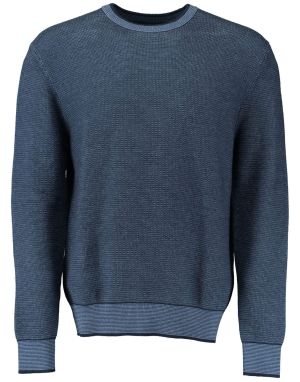 Gino marcello miesten neule, O-NECK MODERN FIT Indigo