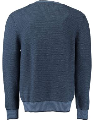 Gino marcello miesten neule, O-NECK MODERN FIT Indigo