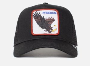 Goorin Bros Miesten Lippis, THE FREEDOM EAGLE Musta