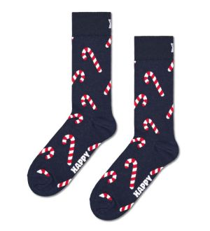 Happy Socks Miesten Sukat CANDY CANE SOCK Sininen Kuosi