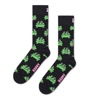 Happy Socks Miesten Sukat FROG SOCK Musta Kuosi