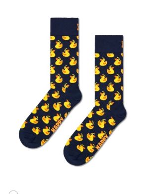 Happy Socks miesten sukat, RUBBER DUCK SOCK Keltainen Kuosi