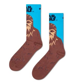 Happy Socks Miesten Sukat, Star Wars Chewbacca Sock Keskiruskea