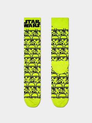 Happy Socks Miesten Sukat, STAR WARS STORM TROOPER SOCK Keltainen Kuosi